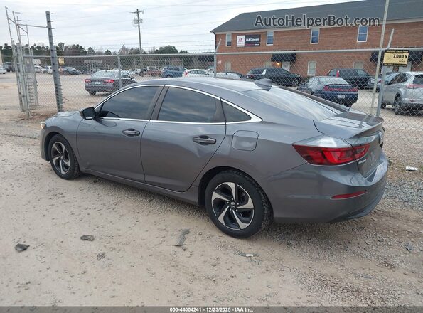 19XZE4F52ME010903 2021 HONDA INSIGHT Gray Rear left