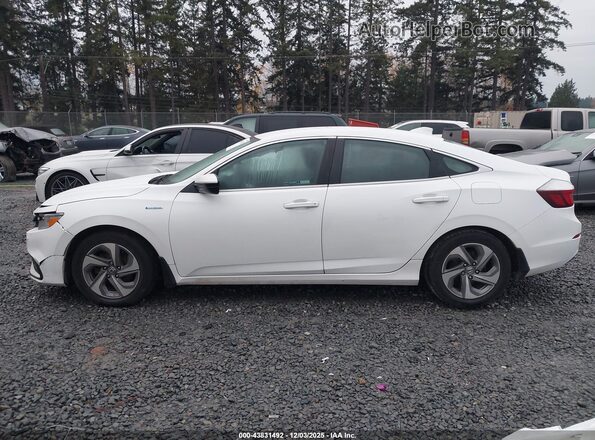 19XZE4F53LE011265 2020 HONDA INSIGHT White 360 interior view