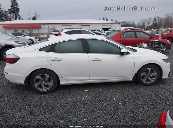 19XZE4F53LE011265 2020 HONDA INSIGHT White Rear interior view