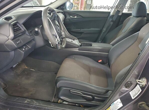 19XZE4F55LE006245 2020 HONDA INSIGHT Gray Front interior view