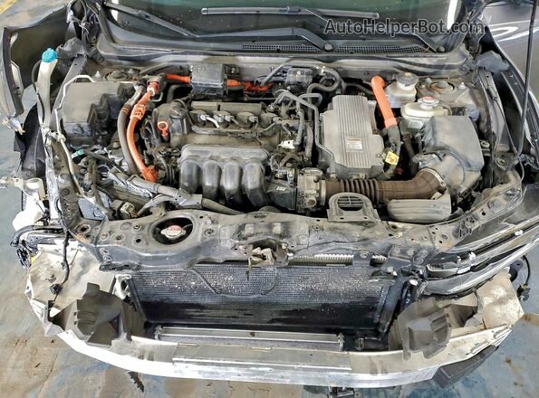 19XZE4F55LE006245 2020 HONDA INSIGHT Gray Rear interior view