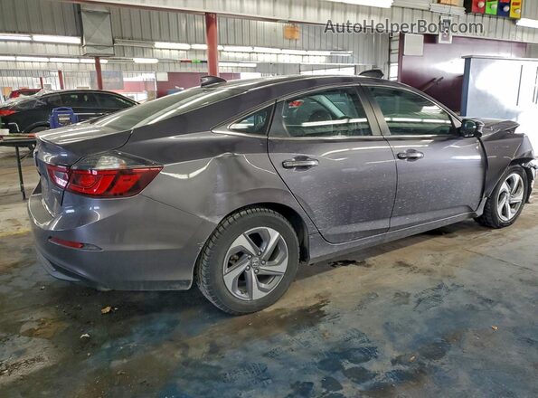 19XZE4F55LE006245 2020 HONDA INSIGHT Gray Rear right