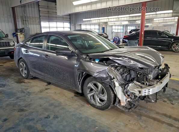 19XZE4F55LE006245 2020 HONDA INSIGHT Gray Front right