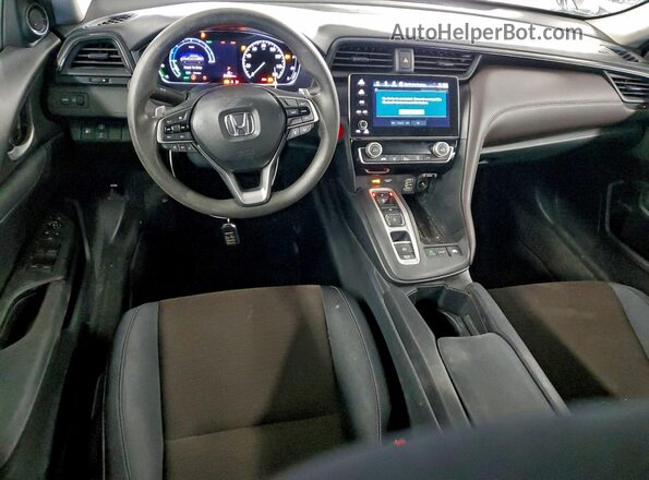 19XZE4F55LE006245 2020 HONDA INSIGHT Gray Dashboard view