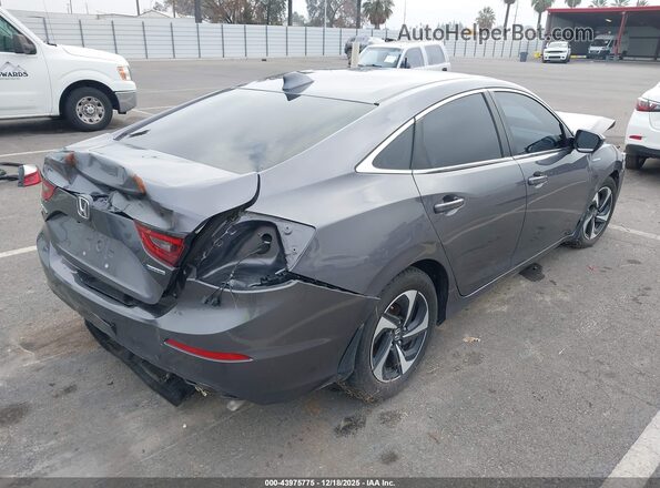 19XZE4F55NE003140 2022 HONDA INSIGHT Gray Հետևի աջ