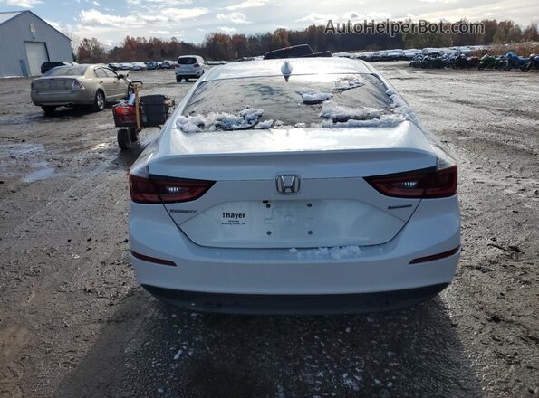 19XZE4F56LE005492 2020 HONDA INSIGHT Белый Вид сзади