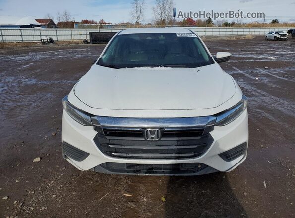19XZE4F56LE005492 2020 HONDA INSIGHT Белый Вид спереди