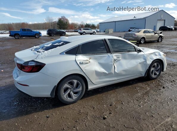 19XZE4F56LE005492 2020 HONDA INSIGHT Белый Задняя правая четверть