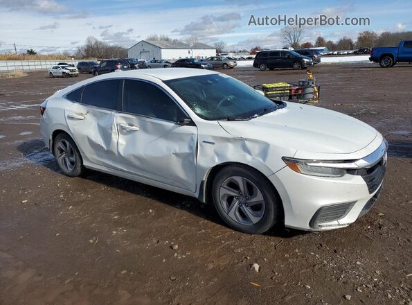 19XZE4F56LE005492 2020 HONDA INSIGHT Белый Передняя правая четверть