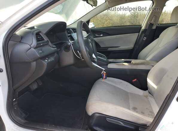 19XZE4F56LE005492 2020 HONDA INSIGHT Белый Вид салона спереди