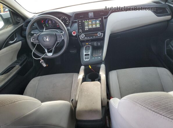 19XZE4F56LE005492 2020 HONDA INSIGHT Белый Вид панели приборов