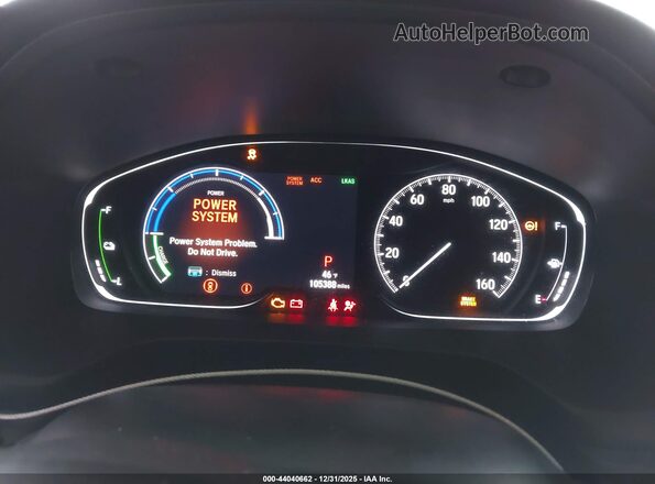 19XZE4F56ME004862 2021 HONDA INSIGHT Red უკანა სავარძლების ხედი
