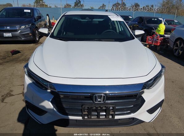 19XZE4F57LE004626 2020 HONDA INSIGHT White Սալոնի հետևի տեսք