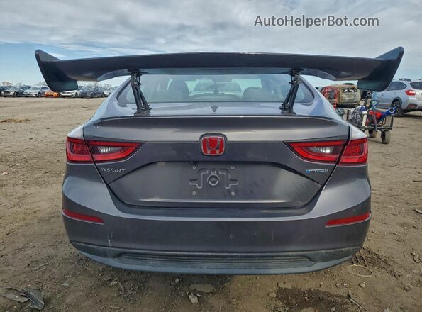 19XZE4F57ME010704 2021 HONDA INSIGHT Серый Вид сзади