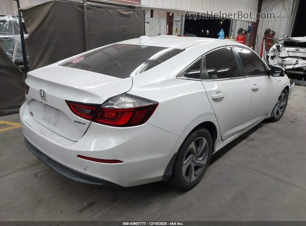 19XZE4F58LE011245 2020 HONDA INSIGHT White Задня права чверть