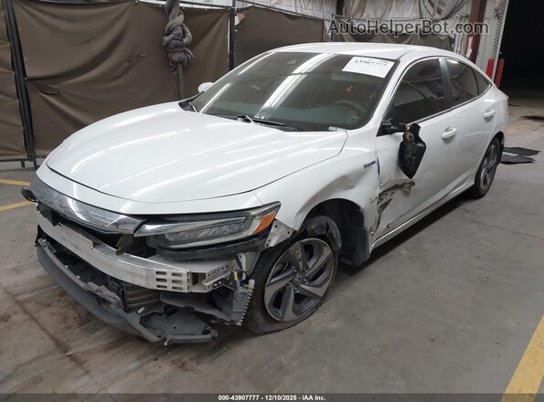 19XZE4F58LE011245 2020 HONDA INSIGHT White Передня ліва чверть
