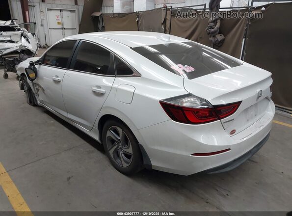 19XZE4F58LE011245 2020 HONDA INSIGHT White Задня ліва чверть