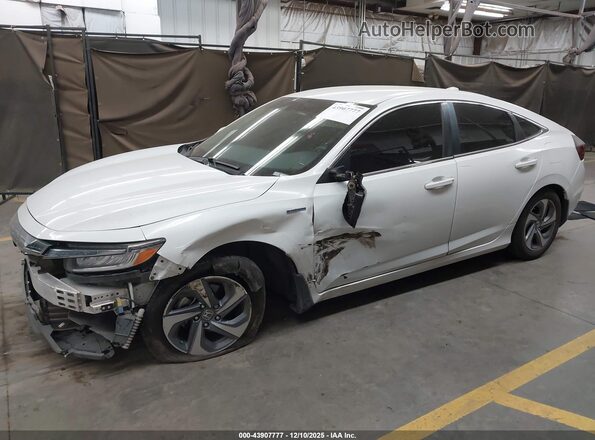 19XZE4F58LE011245 2020 HONDA INSIGHT White Вид задньої частини салону