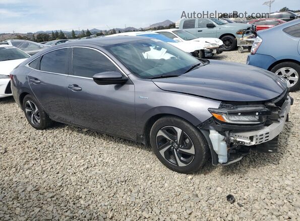 19XZE4F58ME011375 2021 HONDA INSIGHT Charcoal Առջևի աջ