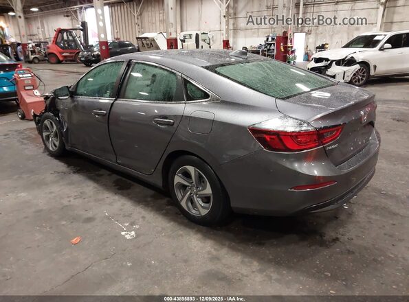 19XZE4F59LE014185 2020 HONDA INSIGHT Gray Rear left