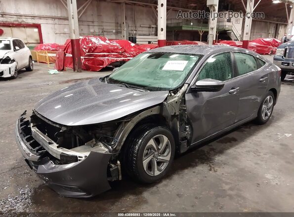 19XZE4F59LE014185 2020 HONDA INSIGHT Gray Front view