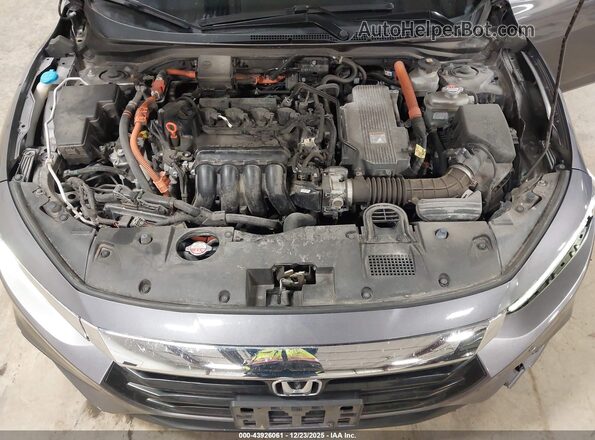 19XZE4F59ME010445 2021 HONDA INSIGHT Gray Vista trasera