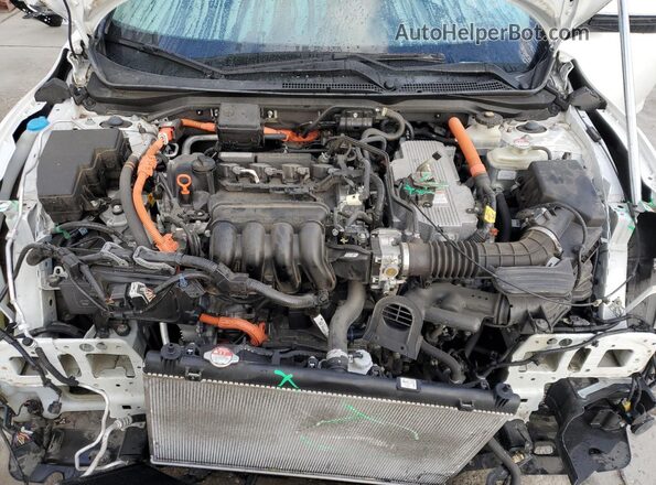 19XZE4F5XLE008850 2020 HONDA INSIGHT White უკანა სალონის ხედი