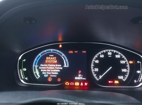 19XZE4F91ME001032 2021 HONDA INSIGHT Black Widok tylnych siedzeń