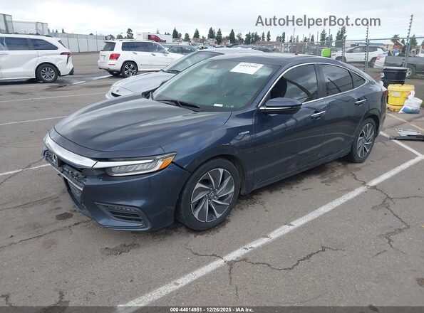 19XZE4F94LE000522 2020 HONDA INSIGHT Gray Передня ліва чверть