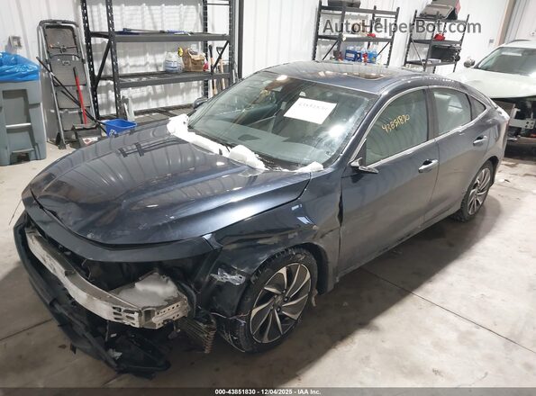 19XZE4F96NE008446 2022 HONDA INSIGHT Blue წინა მარცხენა ხედი სამი მეოთხედიდან