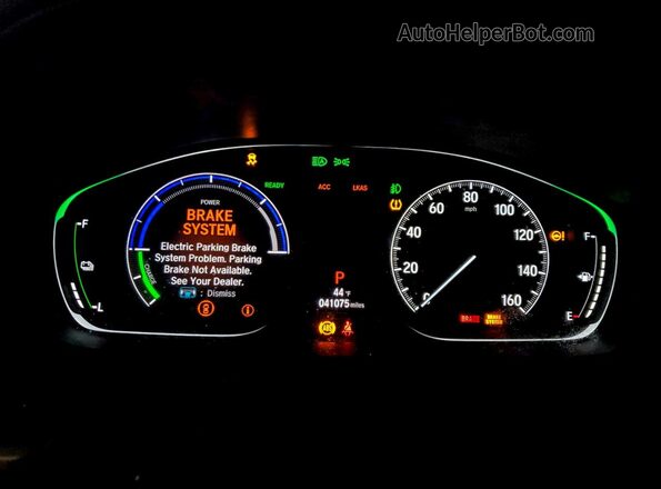 19XZE4F97LE004905 2020 HONDA INSIGHT White Instrument cluster view