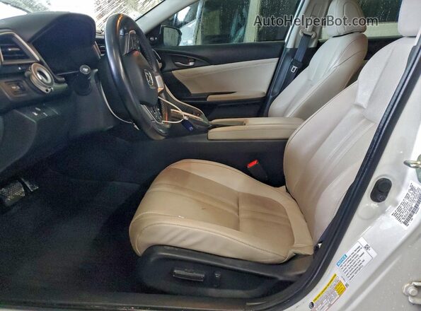 19XZE4F97LE004905 2020 HONDA INSIGHT White Front interior view