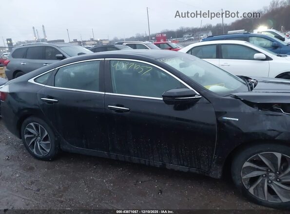 19XZE4F99NE017741 2022 HONDA INSIGHT Black Սալոնի հետևի տեսք