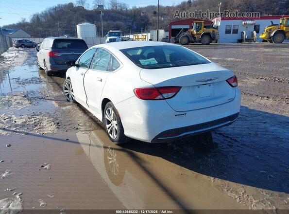 1C3CCCAB0GN112269 2016 CHRYSLER 200 White Tył lewy