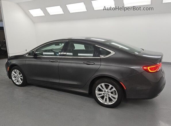 1C3CCCAB1GN109509 2016 CHRYSLER 200 Gray 