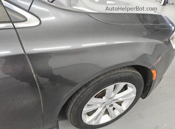 1C3CCCAB1GN109509 2016 CHRYSLER 200 Gray 