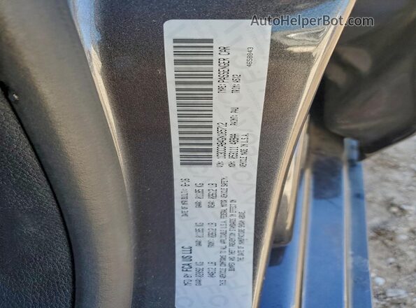 1C3CCCAB4GN185712 2016 CHRYSLER 200 Gray Widok komory silnika