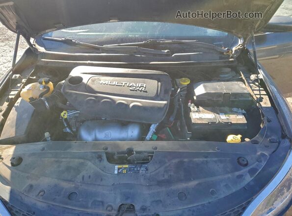 1C3CCCAB4GN185712 2016 CHRYSLER 200 Gray Widok wnętrza z tyłu