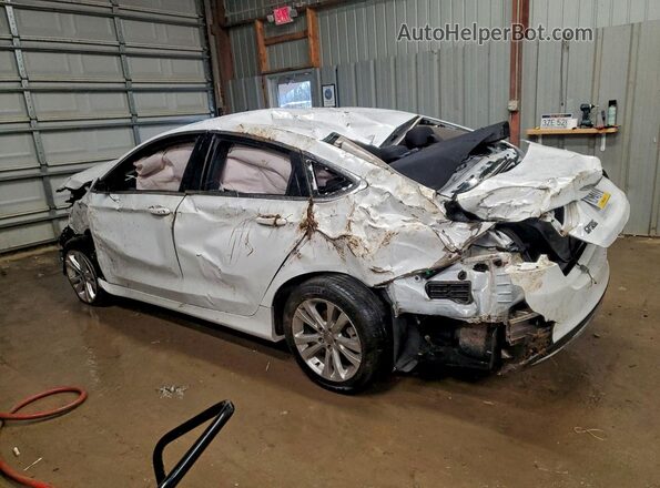 1C3CCCAB8GN113315 2016 CHRYSLER 200 Белый Задняя левая четверть