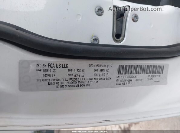 1C3CDFBB9GD505352 2016 DODGE DART White 