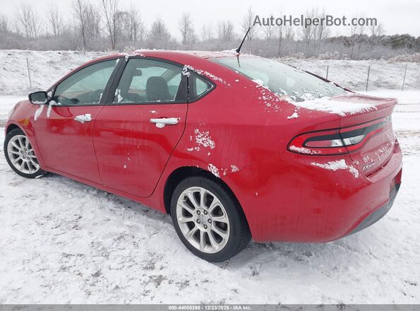 1C3CDFFA4GD816169 2016 DODGE DART Red Trasero izquierdo