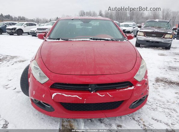 1C3CDFFA4GD816169 2016 DODGE DART Red Vista del cuadro de instrumentos