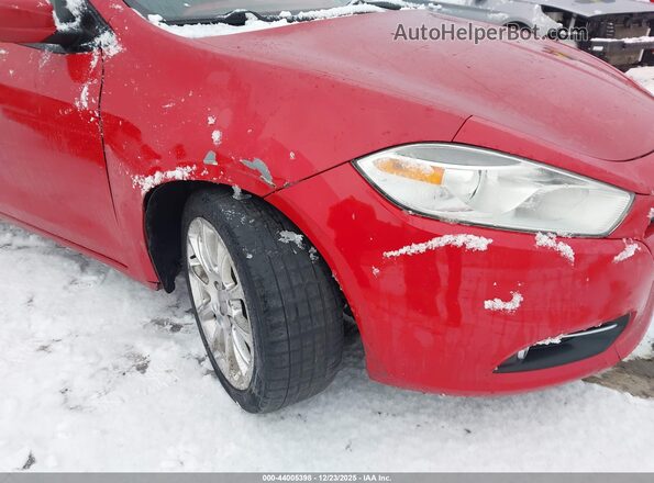 1C3CDFFA4GD816169 2016 DODGE DART Red Vista frontal
