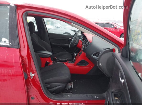 1C3CDFFA4GD816169 2016 DODGE DART Red Vista interior delantera