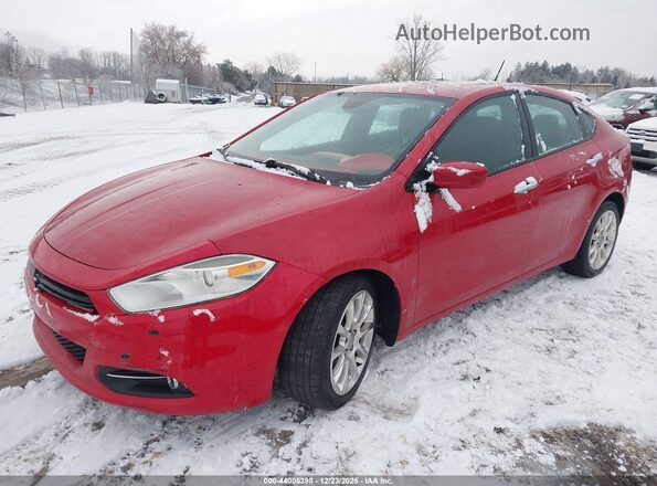 1C3CDFFA4GD816169 2016 DODGE DART Red Vista tres cuartos delantera izquierda