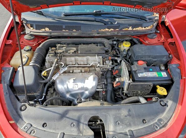1C3CDFGBXGD823537 2016 DODGE DART Красный Вид задней части салона