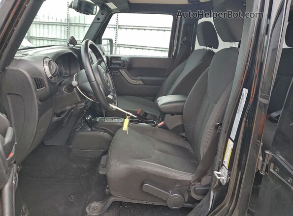 1C4BJWDG5GL298070 2016 JEEP WRANGLER Черный Вид салона спереди