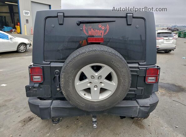 1C4BJWDG5GL298070 2016 JEEP WRANGLER Черный Вид сзади