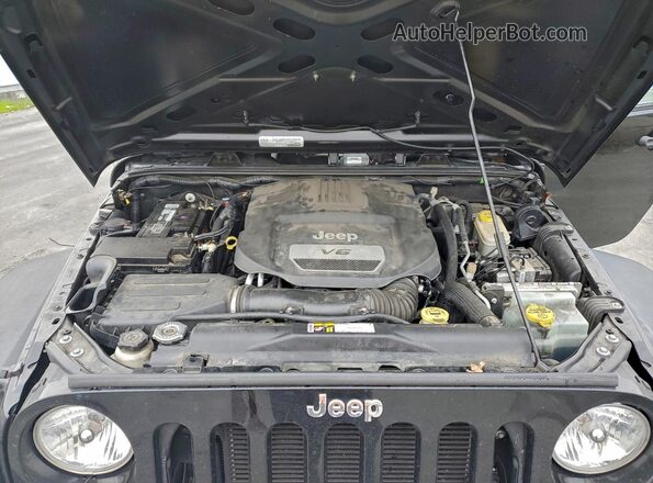 1C4BJWDG5GL298070 2016 JEEP WRANGLER Черный Вид подкапотного пространства