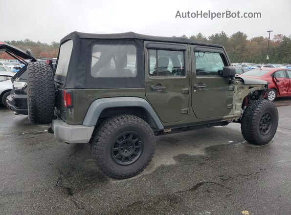 1C4BJWDG6GL163843 2016 JEEP WRANGLER Green უკანა მარჯვენა